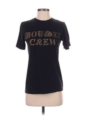 Boujie Crew Graphic Tee Black Short Sleeve T-Shirt